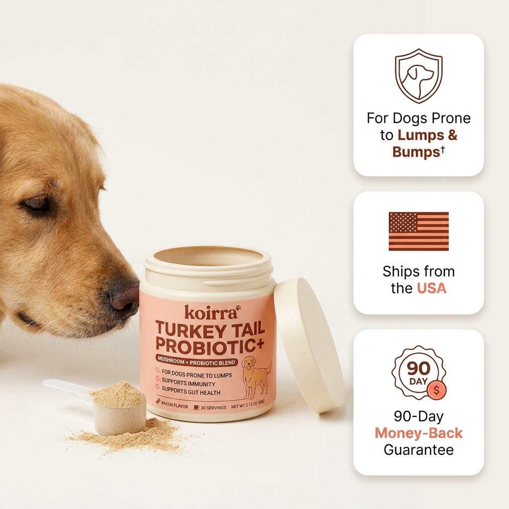 KOIRRA Turkey Tail Probiotic+ hero