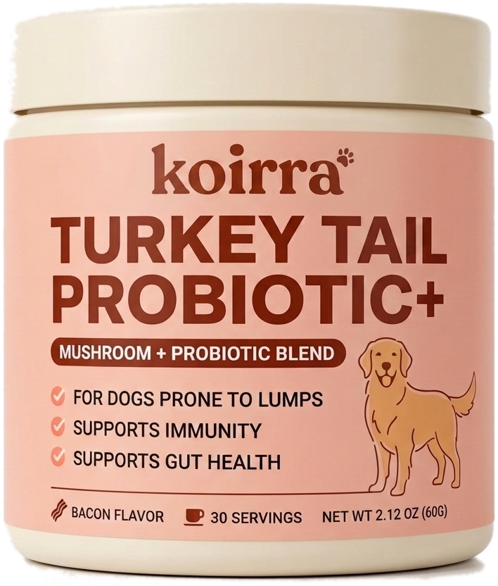 KOIRRA Turkey Tail Probiotic+ jar